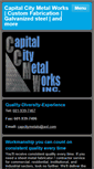 Mobile Screenshot of capcitymetals.com