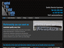 Tablet Screenshot of capcitymetals.com